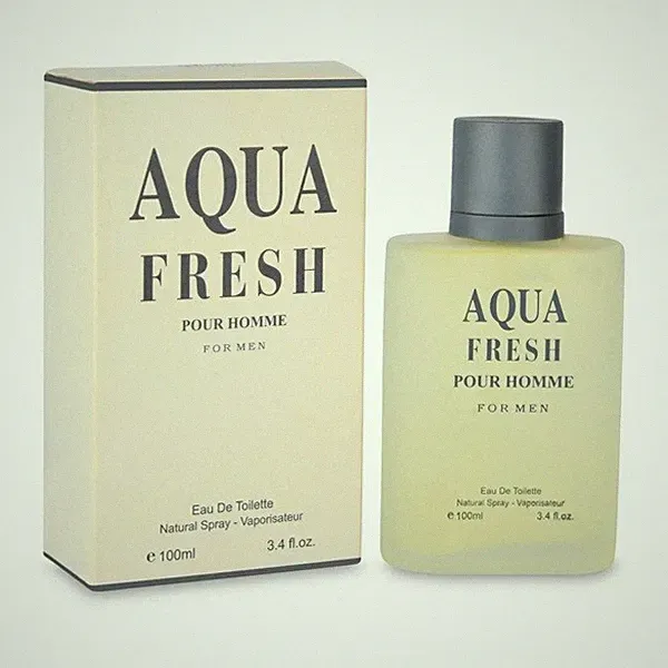 AQUA FRESH Men's designer Eau de Toilette Cologne Spray by Fragrance Couture