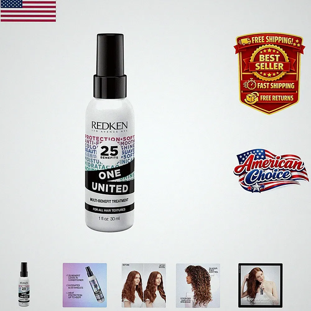 Aquatic Scent Leave-In Conditioner & Heat Protectant Spray - Paraben-Free Luxury