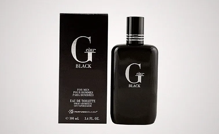 G Black Eau De Toilette Men Fresh Aquatic Fragrance Spicy Notes Sandalwood Mens