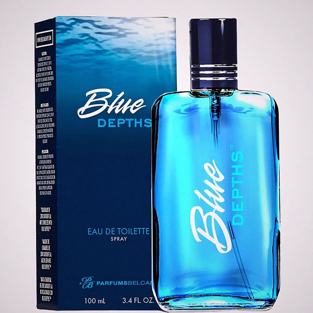Perfumes Eau de Toilette Men Fragrance Spray 3.4 oz Fresh Aquatic Citrus Musk