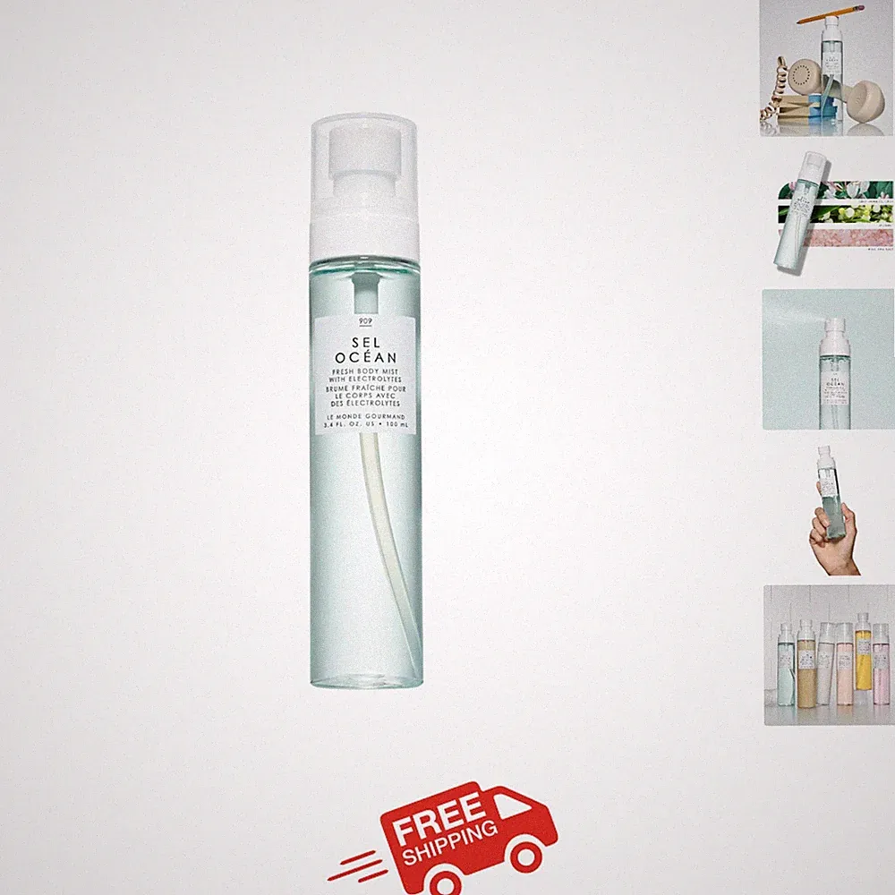 Sel Océan Fragrance Mist - 3.4 fl oz Aquatic Scent with Patchouli & Honeysuckle