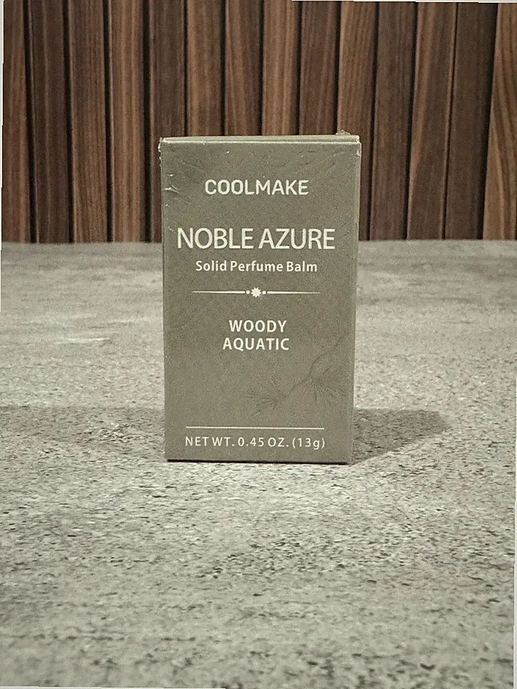 Solid Perfume Balm 0.45oz Woody Aquatic Cologne Travel Fragrance Sealed New