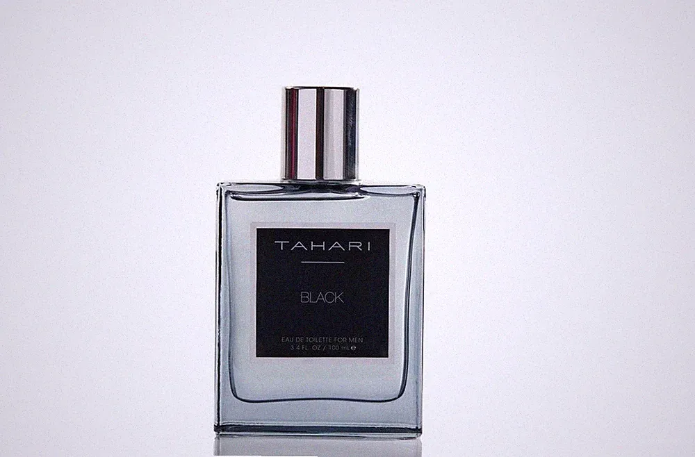 Tahari Black Aquatic Perfume For Men Woody Spicy Eau De Toilette 1 Fl Oz