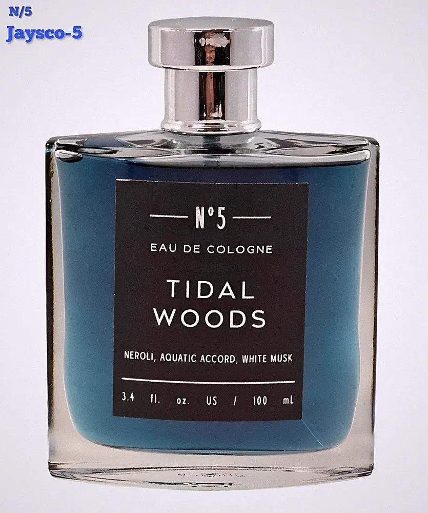 Tru Fragrance Tidal Woods N#5 Eau de Cologne Aquatic Musk 3.4 oz/ 100 ml New