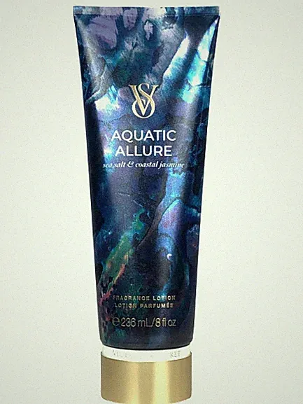 VICTORIA’S SECRET AQUATIC ALLURE FRAGRANCE BODY LOTION CREAM 8 oz NEW